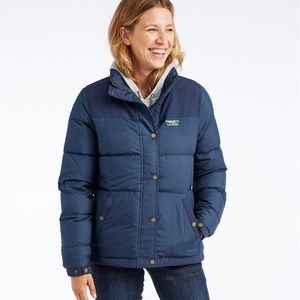 LL Bean Mountain Classic Jacket Navy XXS